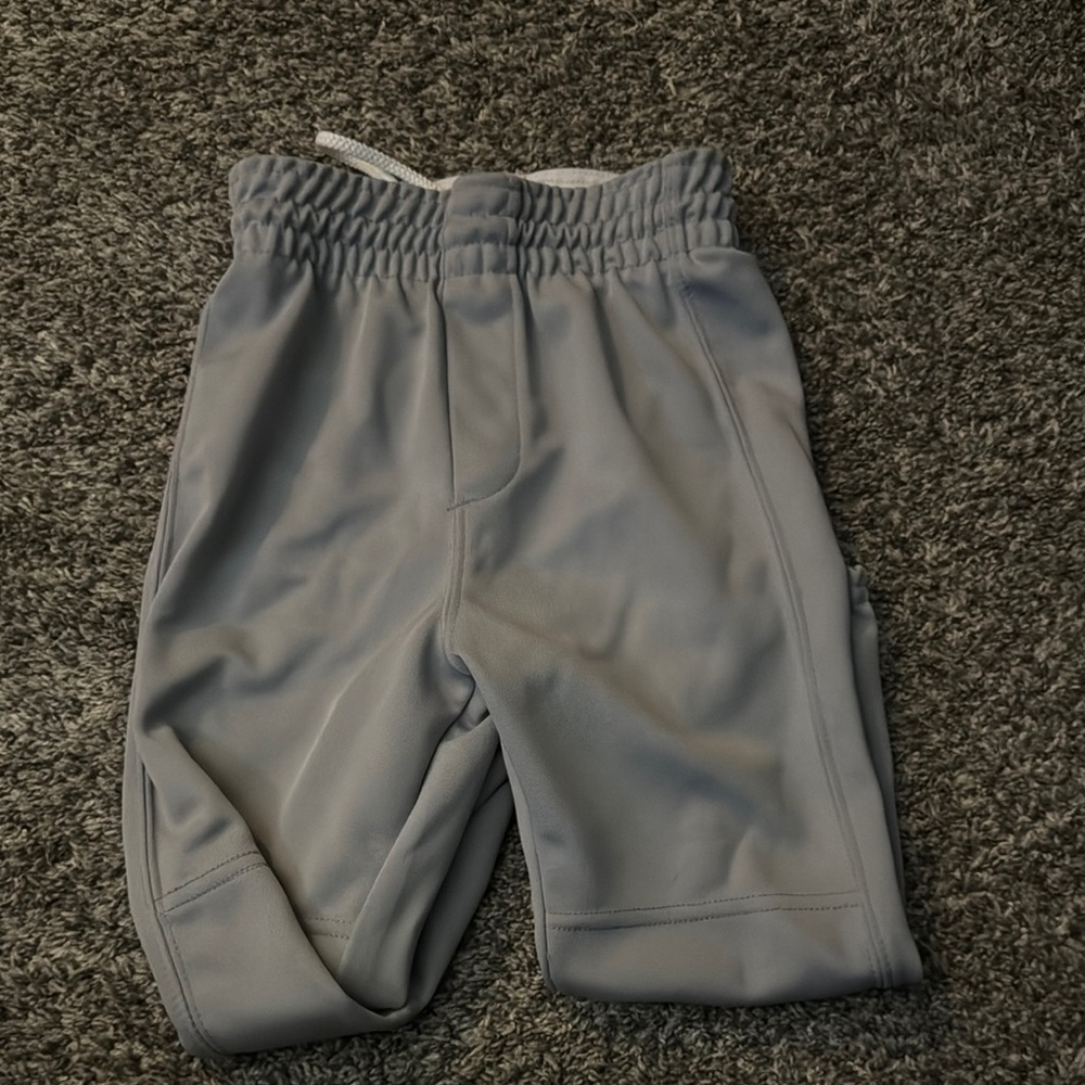 Kids Gray baseball pants